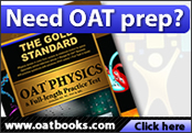 OAT books to increase performance in the Optometry Admission Test.